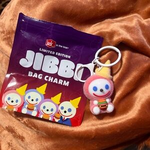 Jack in the box Jibbi bag charm spicy red color